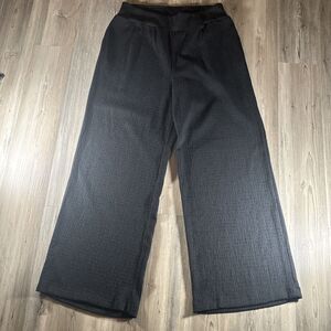 Bar III Pull On Elastic Waist Wide Leg Dress Gauze Pants Size Large